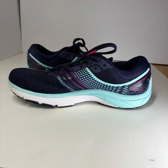 Brooks Womens Pure Cadence 6 1202361B435 Blue Running Shoes Sneakers Size 8 B - Picture 3 of 10